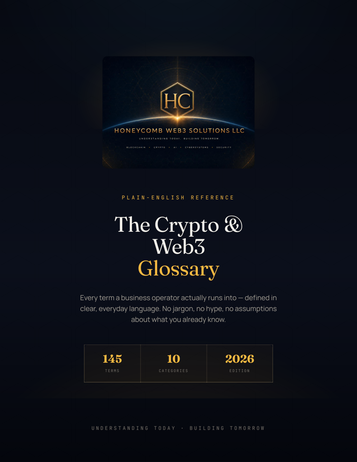The Crypto & Web3 Glossary — cover
